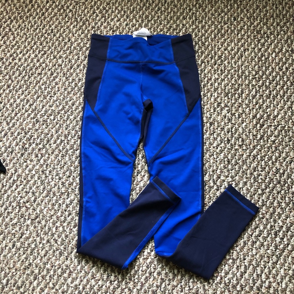 blue under armour workout leggings - size xs (NWOT